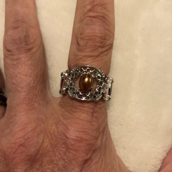 Paparazzi Mod modest brown ring